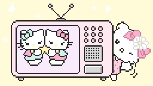 .+* Hello Kitty TV *+. by evxemxy