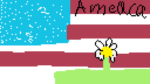 American flower by charliese29