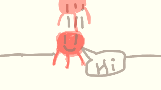 Little spider has something to say by Meme_w72