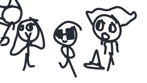 The stick man who always get looked at by AALIYAHA19154