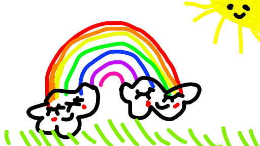 Rainbow masterpiece by Koala12777