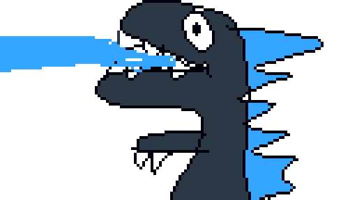 Godzilla by Bulbulmouse