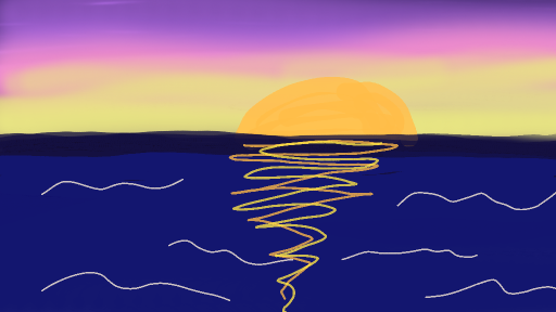 sunset by hellohijklop