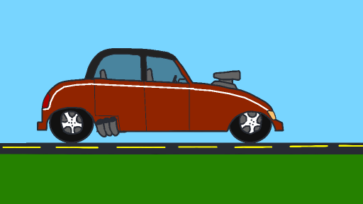 HotRod 4DoorCabrio by FlipperHarp2023