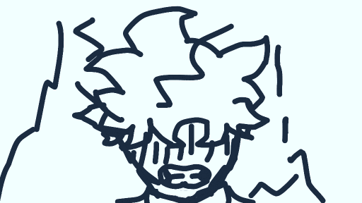 goku tranforming by King_ofDragons888