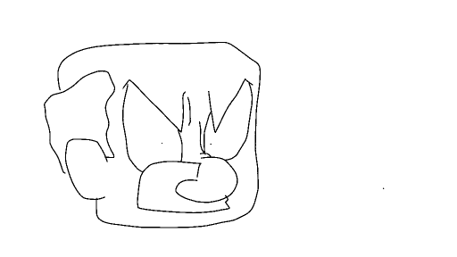 a face for Marvin in my filpacilp shucks by YoungPrinceZeke