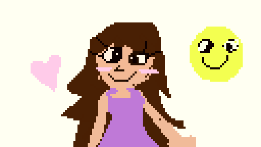 chica de pixeles by LeahLaDeLosGatos