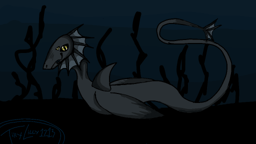 Deep sea dragon by Tillylilly1213