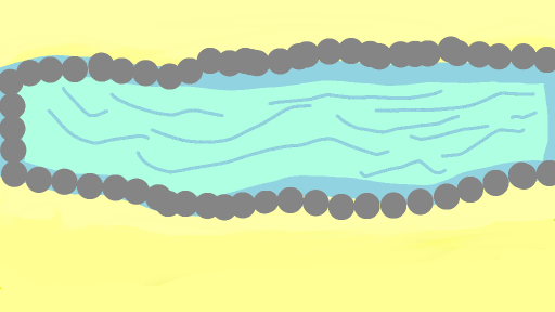 sand and the creek by ELLY_1234432131