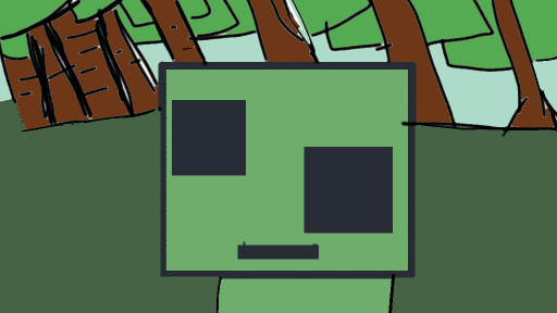 Minecraft creeper by Eviemac_88