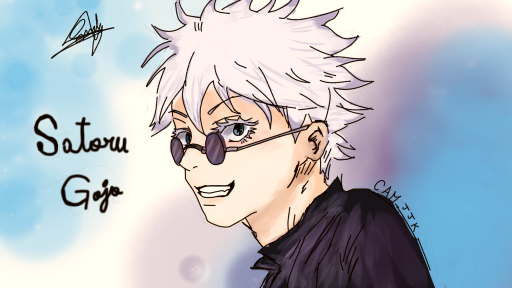 Gojo Satoru JJK by Amila_fresita