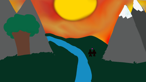 Sunset night by LordFishbiscuits