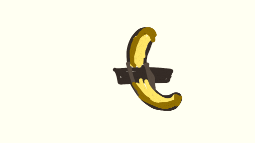 tapped banana 🍌 art by ITSMEE_732