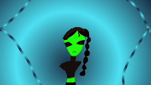 Alien girl by babbbixo