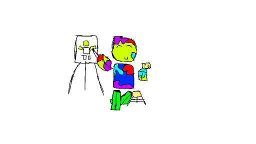 noob painting! by Rhy_pie2016