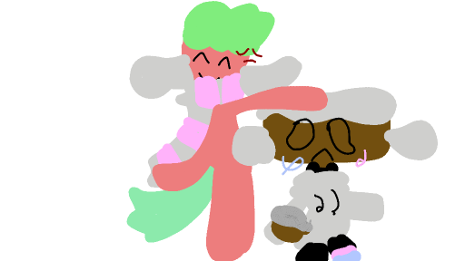 Sprout and Cosmo art by Annasue15