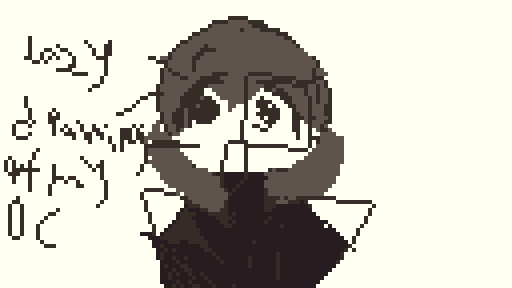 Very lazy drawing of oc by JMiMi8002