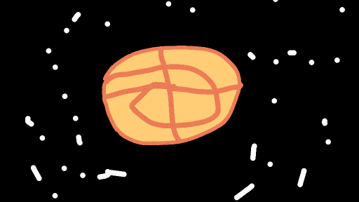 Venus in space by BluRainbowFriendsBlu