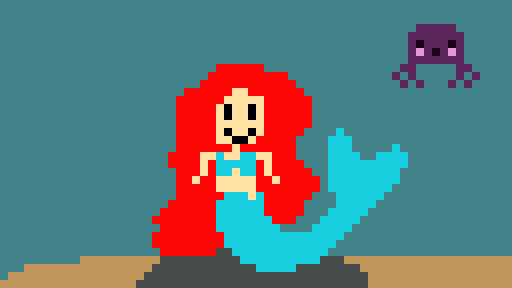 The lil mermaids by babbbixo