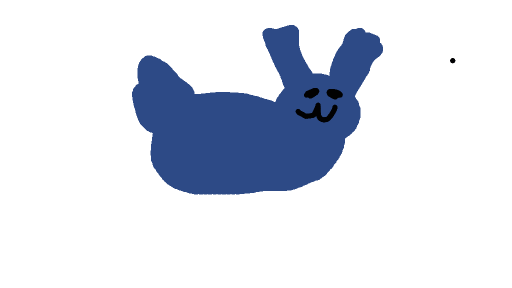 blue gubby thing by Monkey2216555