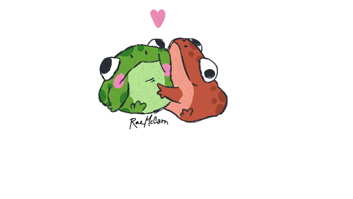 Frog Lovers by crunkonredbull