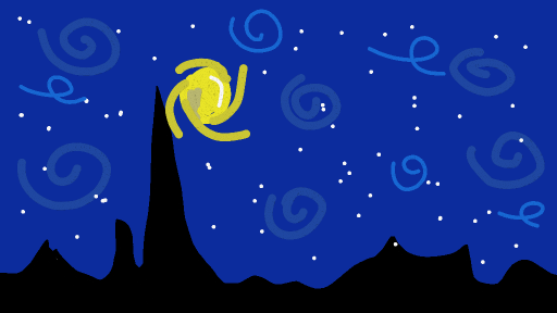 la noche estrellada by shedledstky7