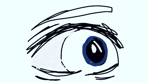 Ojo azul by Kity456750