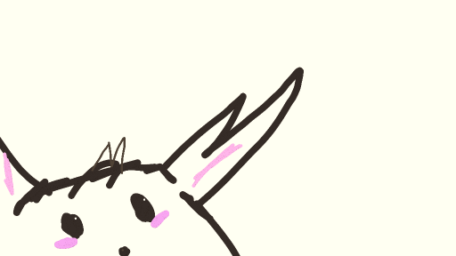 Pikachu with no yellow by marsy16600