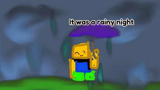 A rainy night by n0o0r17