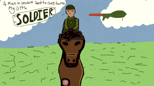 War horse X army dreamers by superbubbles_2