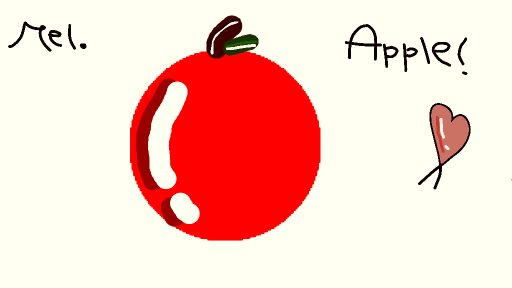 Apple ! :3 by Zefina2016