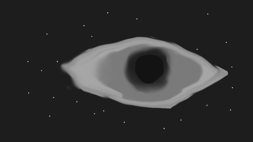 helix nebula without colors by Richieguy2017