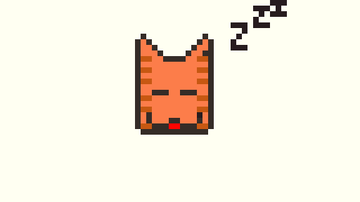 Sleepy cat by Bigjame16